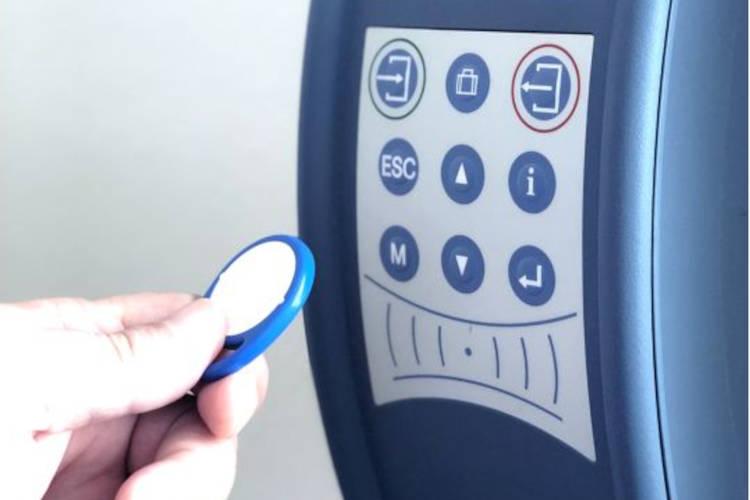 Zeiterfassung am PZE Master IV