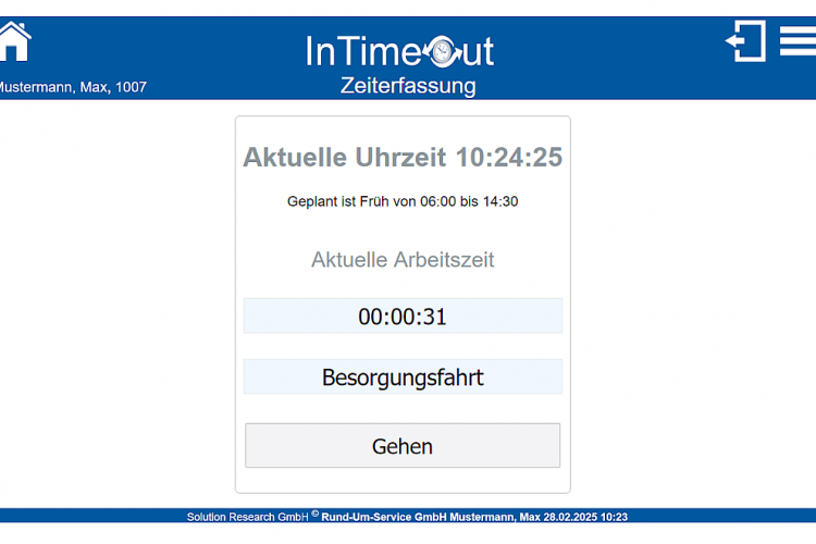 Online Zeiterfassung Dienstplan Software, Schichtplan